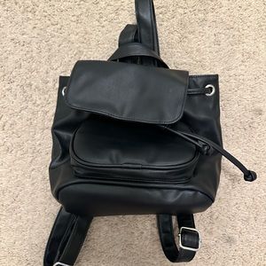 Mini Leather Backpack - Wild Fable